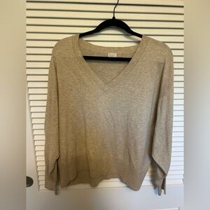 A New Day Beige Thin Sweater